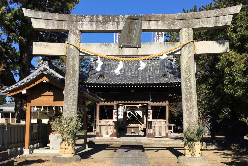 津毛利神社鳥居